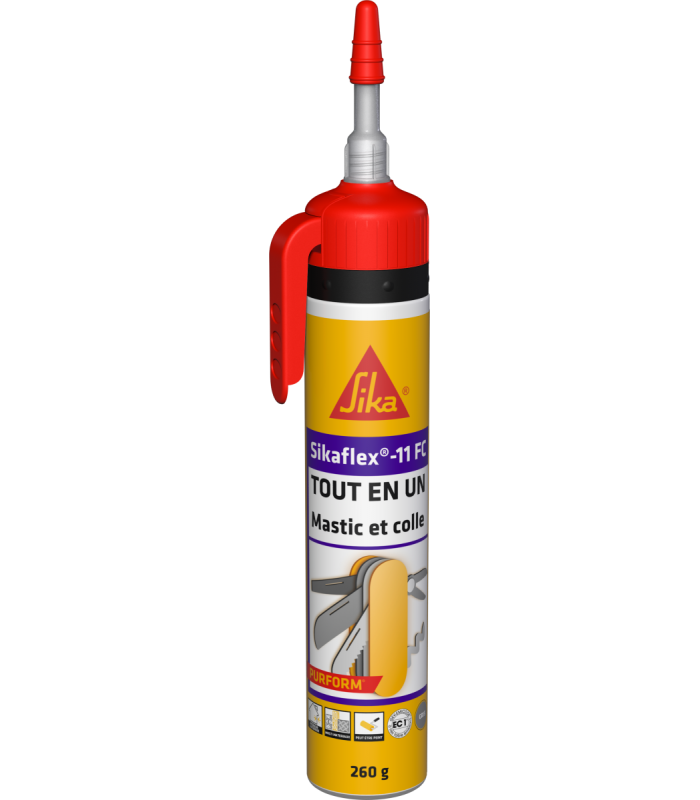 Sikaflex 11 FC+ Mastic Joint et Colle Gâchette 260g