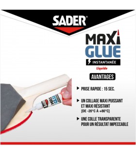 Sader Maxiglue Liquide 2x3g
