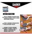 Sader Maxiglue Liquide - pack de 2 x 3g