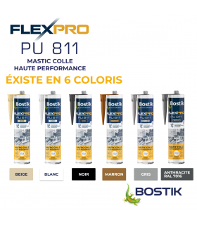 Bostik Mastic colle FlexPro PU 811 300 ml