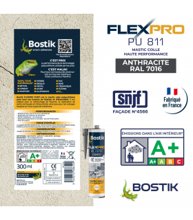 Bostik Mastic colle FlexPro PU 811 300 ml