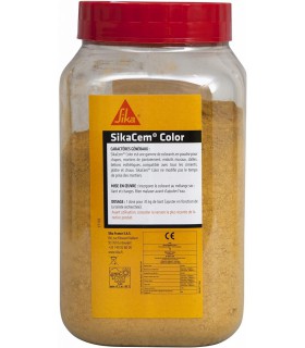 Colorant poudre SikaCem Color Jaune 400g