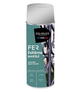 Delkolor Peinture Fer Effet Martelé 400ml – Protège et Décor