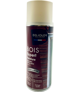 Aérosol Delkolor Peinture Microporeuse spéciale Bois 400ML