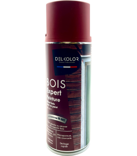 Aérosol Delkolor Peinture Microporeuse spéciale Bois 400ML