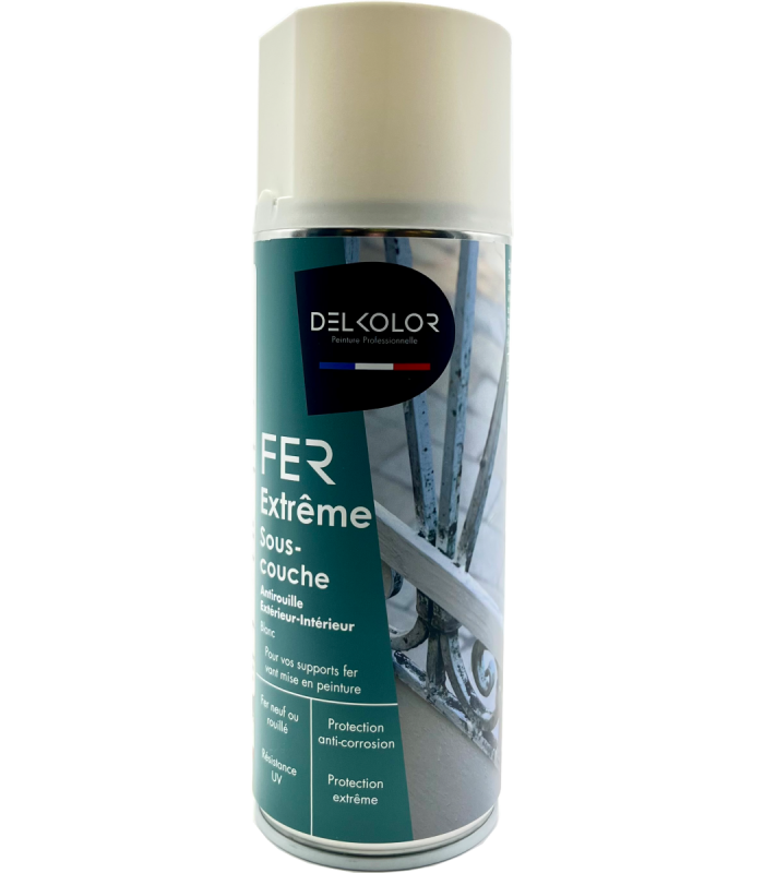 Aérosol Spécial Fer Sous Couche Antirouille - Delkolor - 400ML
