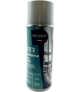 Aérosol Spécial Fer Alu Zinc - Delkolor - 400ML