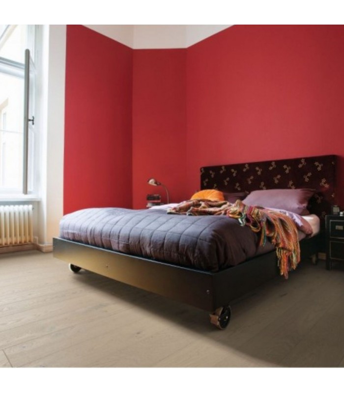 Haro Parquet Contrecollé Planche large à l’ancienne 4V Chêne Puro Gris 13,5 mm – 2200 x 180 mm