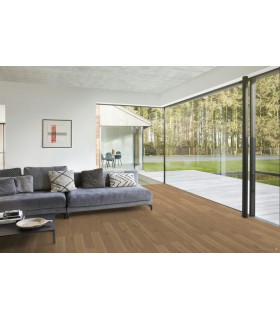 Parquet contrecollé Les Essentiels 3 Frises Chêne Authentique Ambre 1180 x 210 x 13,2 mm