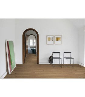 Parquet contrecollé Les Essentiels Regular Chêne Ambre 1180 x 130 x 11 mm