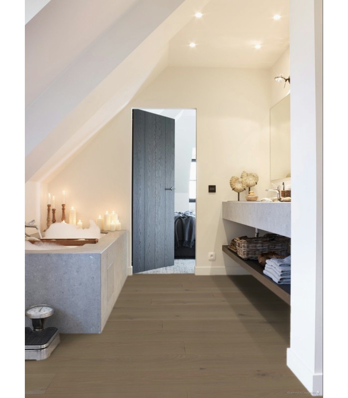 Parquet contrecollé Les Essentiels XL Long Chêne Kaolin 1980 x 164 x 13,2 mm