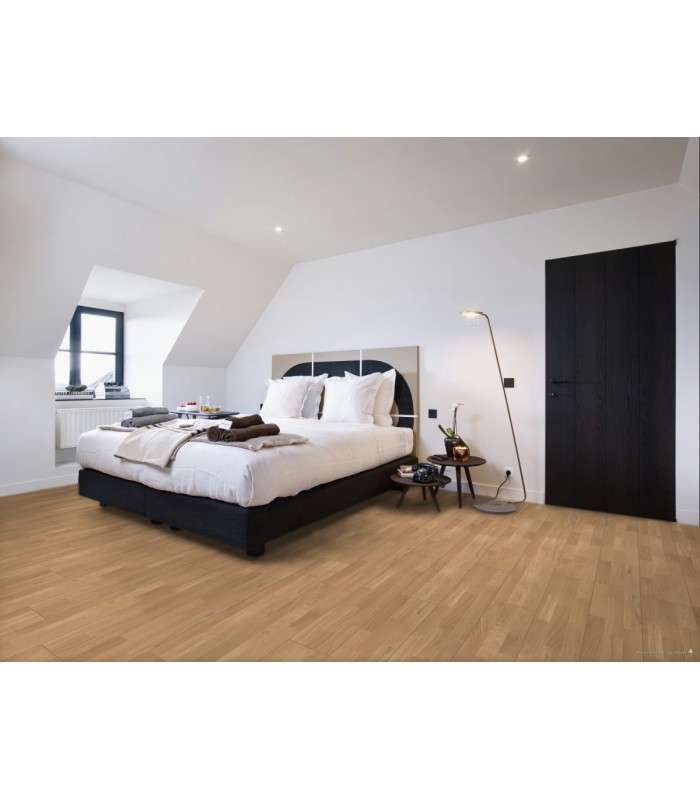Parquet contrecollé Les Essentiels 3 Frises Chêne Naturel Nature 1180 x 210 x 13,2 mm