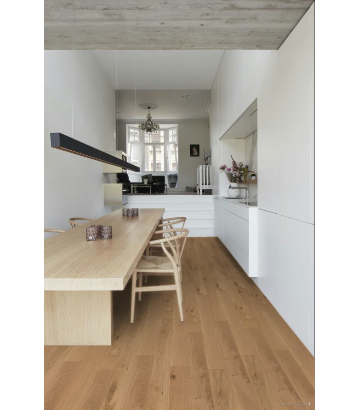 Parquet contrecollé Les Essentiels 3 Frises Chêne Authentique Nude 1180 x 210 x 13,2 mm