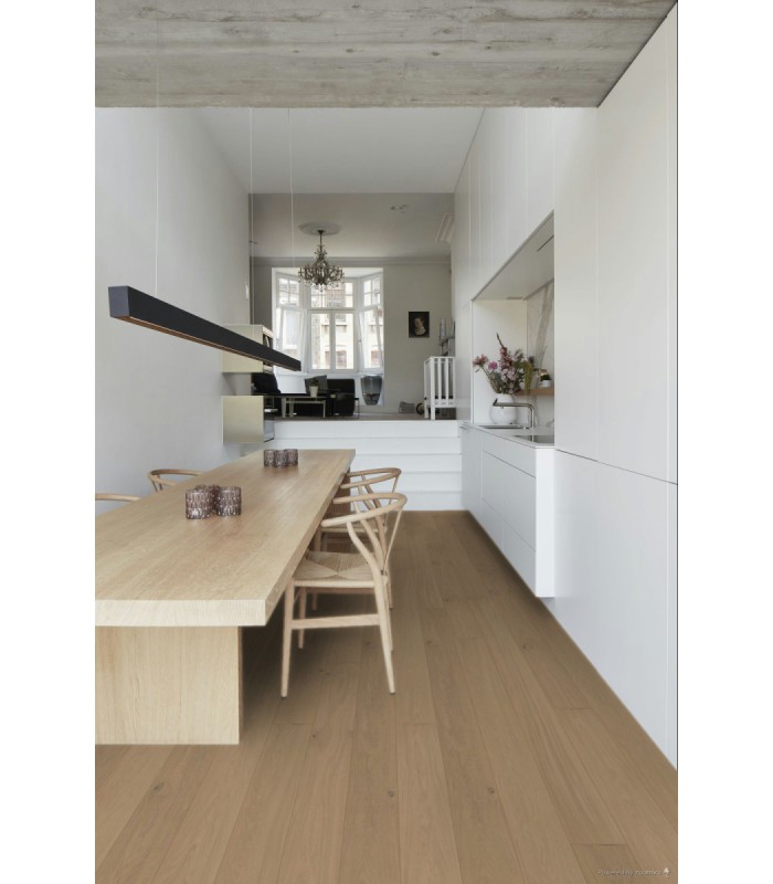 Parquet contrecollé Les Essentiels XL Long Chêne Naturel Silk 1980 x 164 x 13,2 mm
