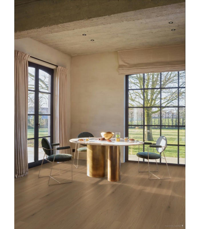 Parquet contrecollé Exclusifs Regular Long Chêne Naturel Pampa 130 x 1980 x 14 mm