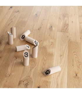 Berry Alloc Parquet Contrecollé Les Essentiels Regular - Chêne Naturel 01 Nature - ref. 61001050 - 1180 x 130 x 11 mm