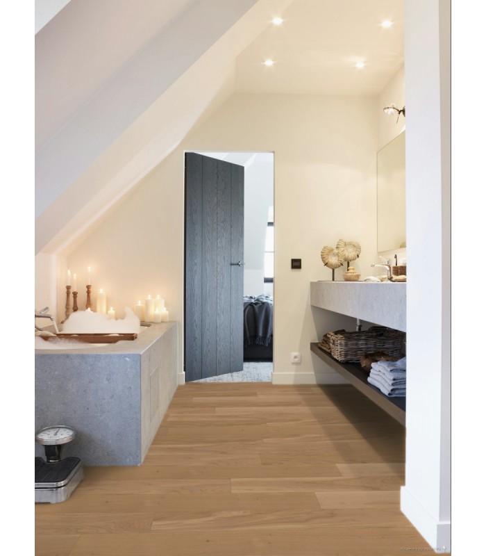 Berry Alloc Parquet Contrecollé Les Essentiels Regular - Chêne Naturel 01 Nature - ref. 61001050 - 1180 x 130 x 11 mm