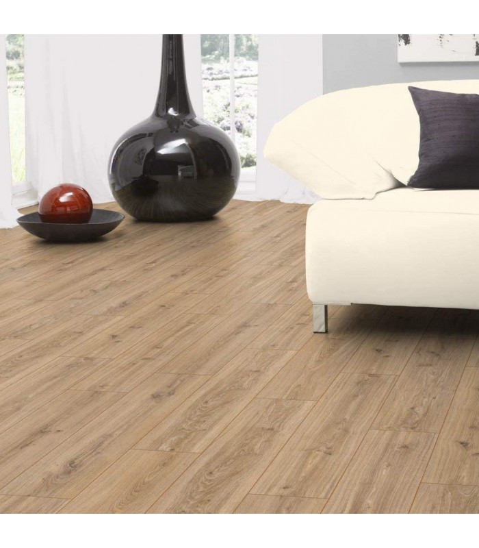 Kronotex Parquet Stratifié Robusto - Chêne Phalsbourg D3073 - 1375 x 188 x 12 mm