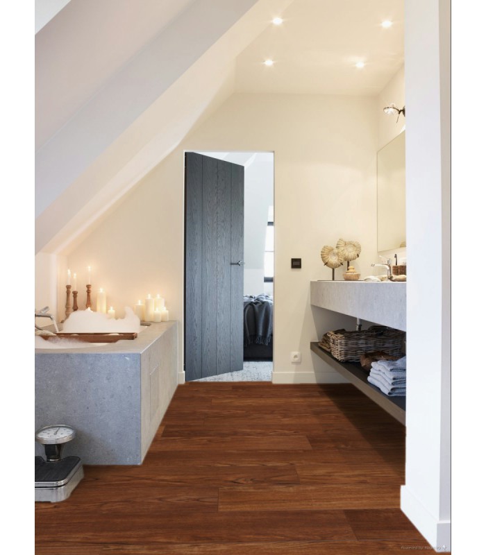 Berry Alloc Parquet stratifié Ocean+ - Teak Brown 7811 - 1288 mm x 190 mm x 8 mm