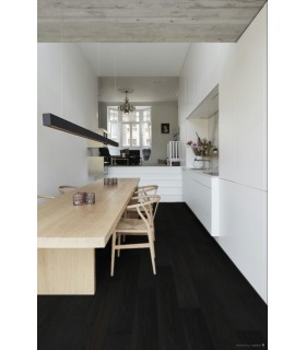 Berry Alloc Parquet stratifié Ocean+ - Charme Black 7516 -1288 mm x 190 mm x 8 mm