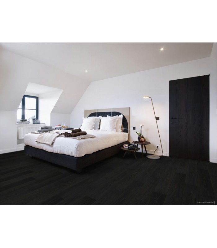 Berry Alloc Parquet stratifié Ocean+ - Charme Black 7516 -1288 mm x 190 mm x 8 mm