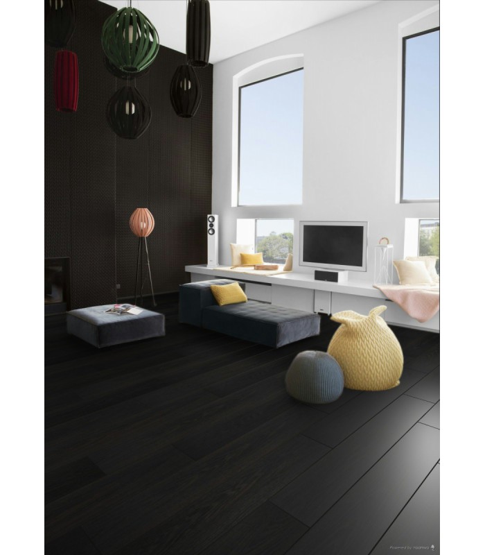 Berry Alloc Parquet stratifié Ocean+ - Charme Black 7516 -1288 mm x 190 mm x 8 mm