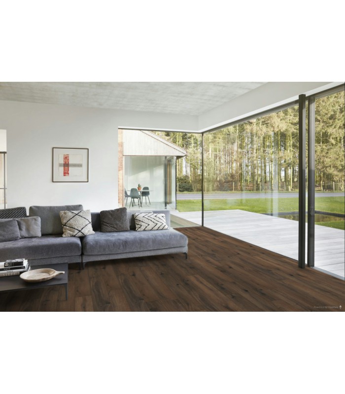 Berry Alloc Parquet stratifié Ocean+ - Gyant Dark Brown 4113 - 1288 mm x 190 mm x 8 mm