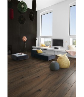 Berry Alloc Parquet stratifié Ocean+ - Gyant Dark Brown 4113 - 1288 mm x 190 mm x 8 mm