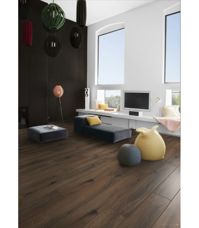 Berry Alloc Parquet stratifié Ocean+ - Gyant Dark Brown 4113 - 1288 mm x 190 mm x 8 mm
