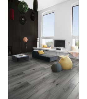 Berry Alloc Parquet stratifié Ocean+ - Gyant Light Grey 4104 - 1288 mm x 190 mm x 8 mm