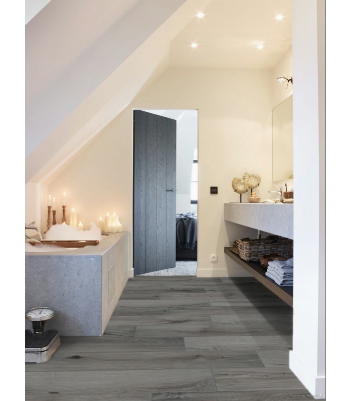 Berry Alloc Parquet stratifié Ocean+ - Gyant Light Grey 4104 - 1288 mm x 190 mm x 8 mm