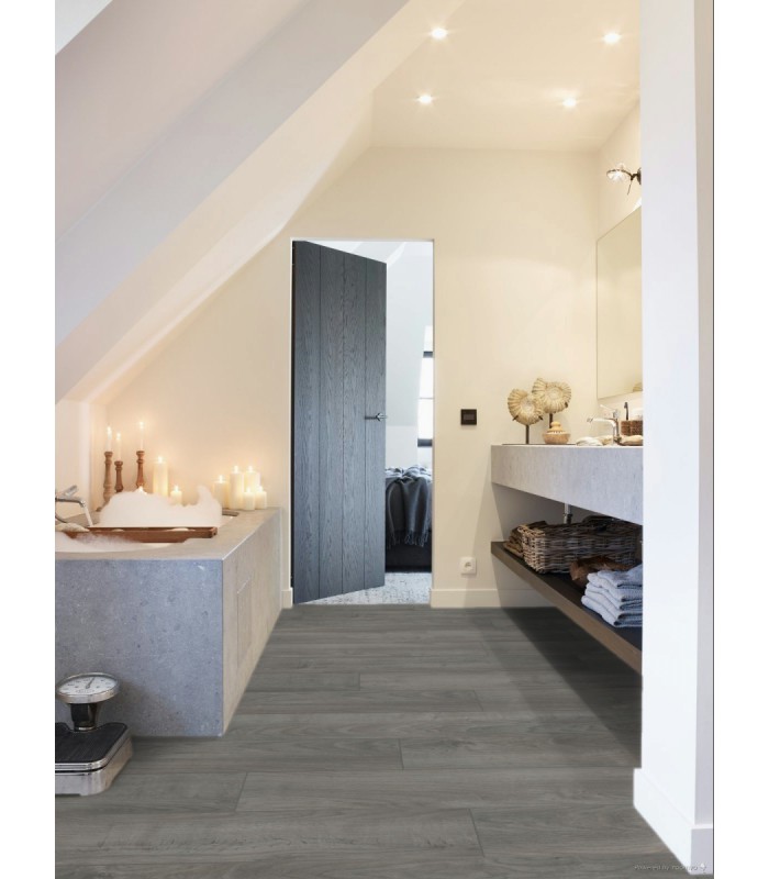 Berry Alloc Parquet stratifié Ocean+ - Java Light Grey 7304 - 1288 mm x 190 mm x 8 mm