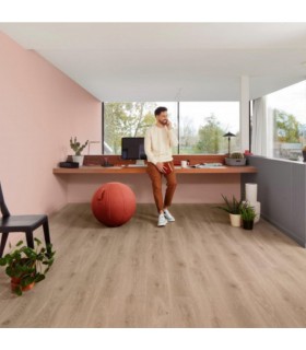 Berry Alloc Parquet stratifié Ocean+ - Bloom Light Brown 6406 - 1288 mm x 190 mm x 8 mm