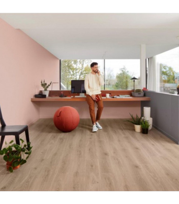 Berry Alloc Parquet stratifié Ocean+ - Bloom Light Brown 6406 - 1288 mm x 190 mm x 8 mm