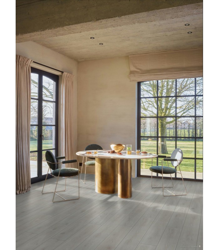 Berry Alloc Parquet stratifié Ocean+ - Bloom Silver Grey 6426 - 1288 mm x 190 mm x 8 mm