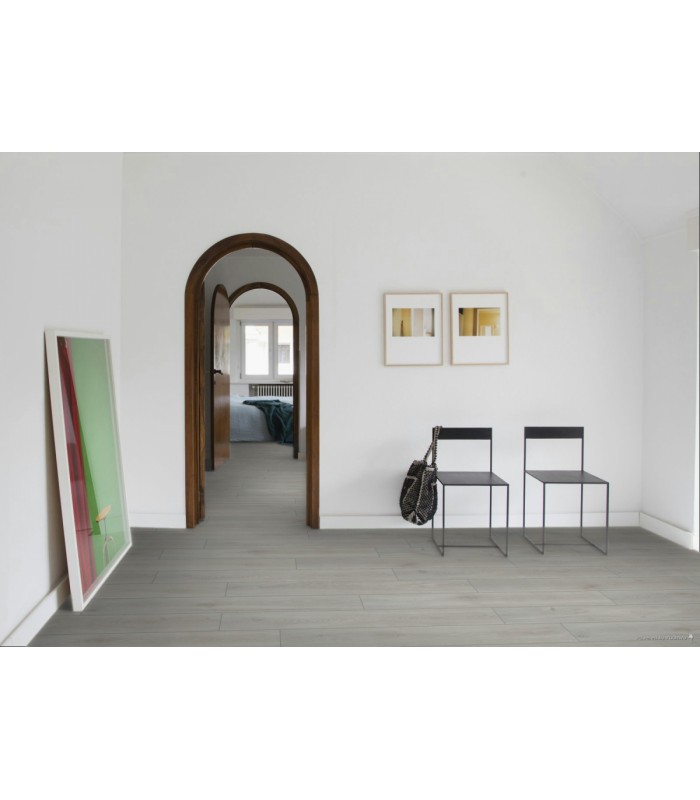 Berry Alloc Parquet stratifié Ocean+ - Bloom Silver Grey 6426 - 1288 mm x 190 mm x 8 mm