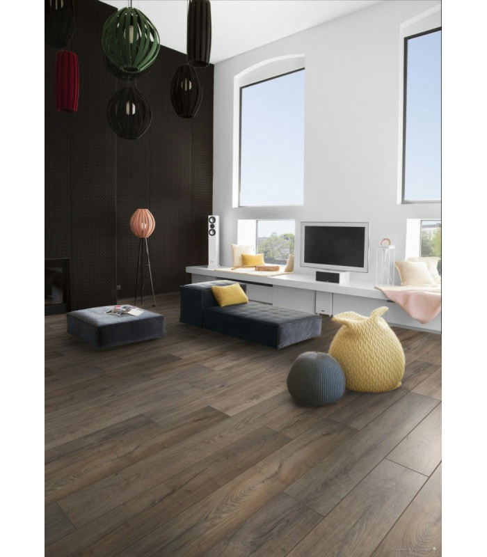 Berry Alloc Parquet stratifié Ocean+ - Epic Brown  - 1288 mm x 190 mm x 8 mm