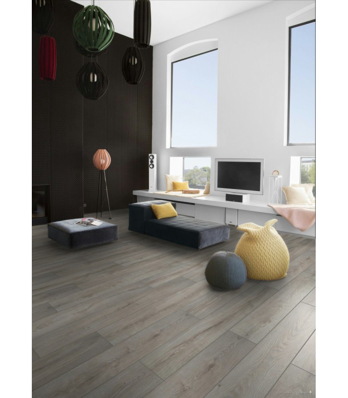 Berry Alloc Parquet stratifié Ocean+ - Epic Grey 8408 - 1288 mm x 190 mm x 8 mm