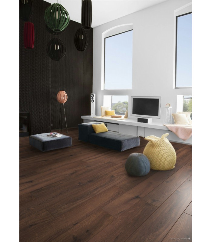 Berry Alloc Parquet stratifié Ocean+ - Gyant Warm Brown 4125 - 1288 mm x 190 mm x 8 mm