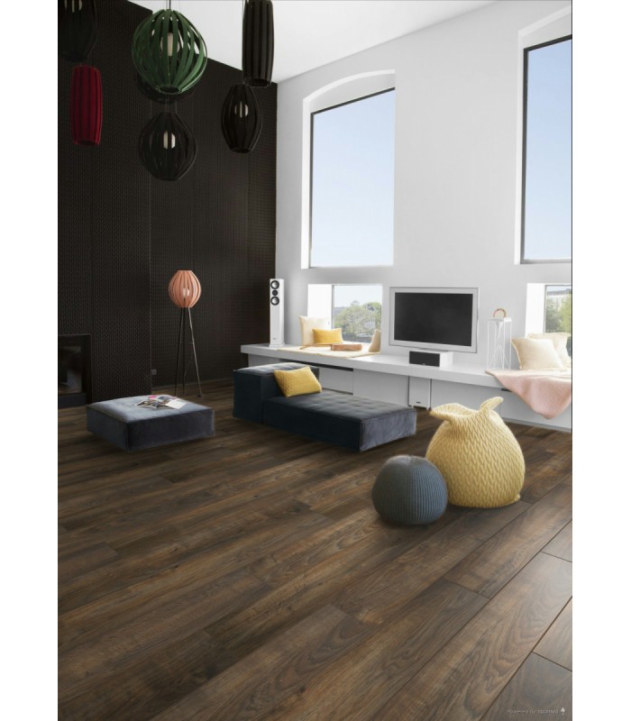 Berry Alloc Parquet stratifié Ocean+ - Java Brown 7311 - 1288 mm x 190 mm x 8 mm