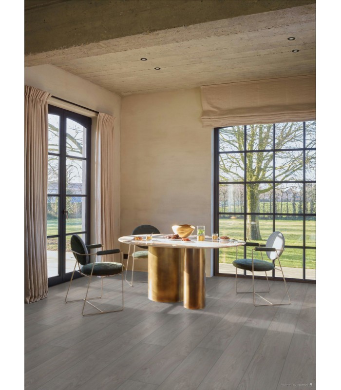 Berry Alloc Parquet stratifié Ocean+ - Jazz Light Grey - 1288 mm x 190 mm x 8 mm