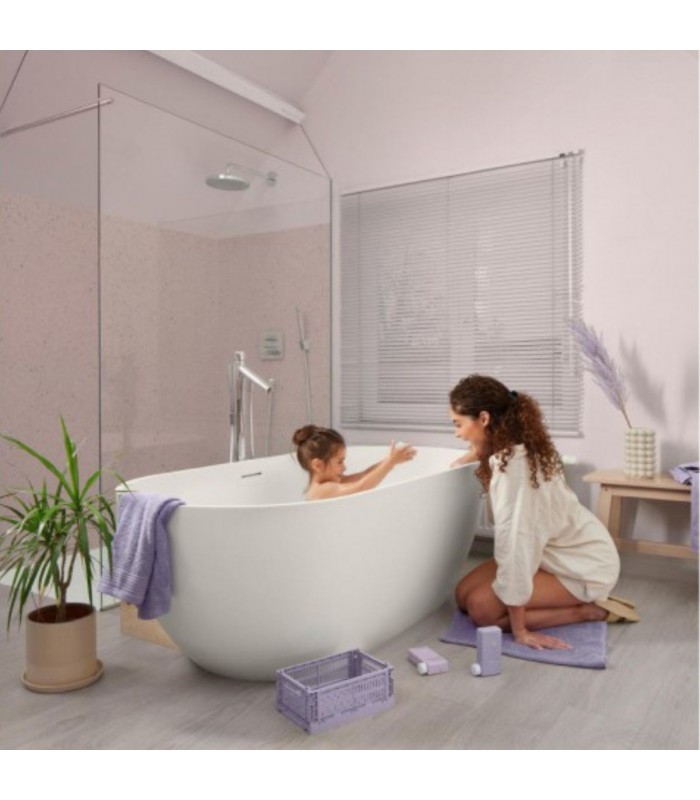 Berry Alloc Parquet stratifié Ocean+ - Jazz Light Grey - 1288 mm x 190 mm x 8 mm