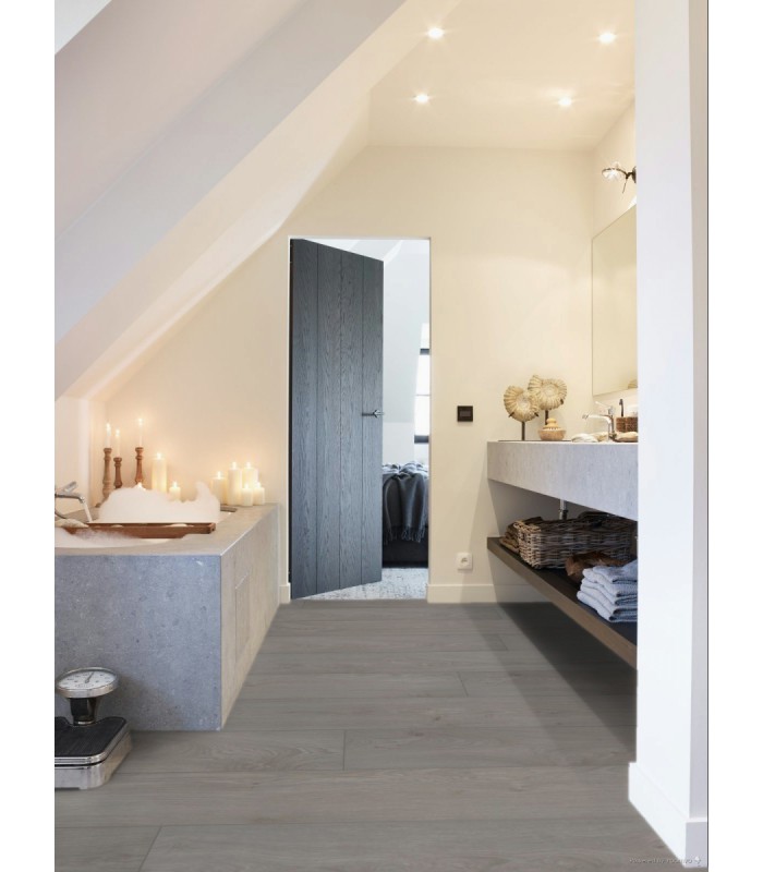 Berry Alloc Parquet stratifié Ocean+ - Jazz Light Grey - 1288 mm x 190 mm x 8 mm