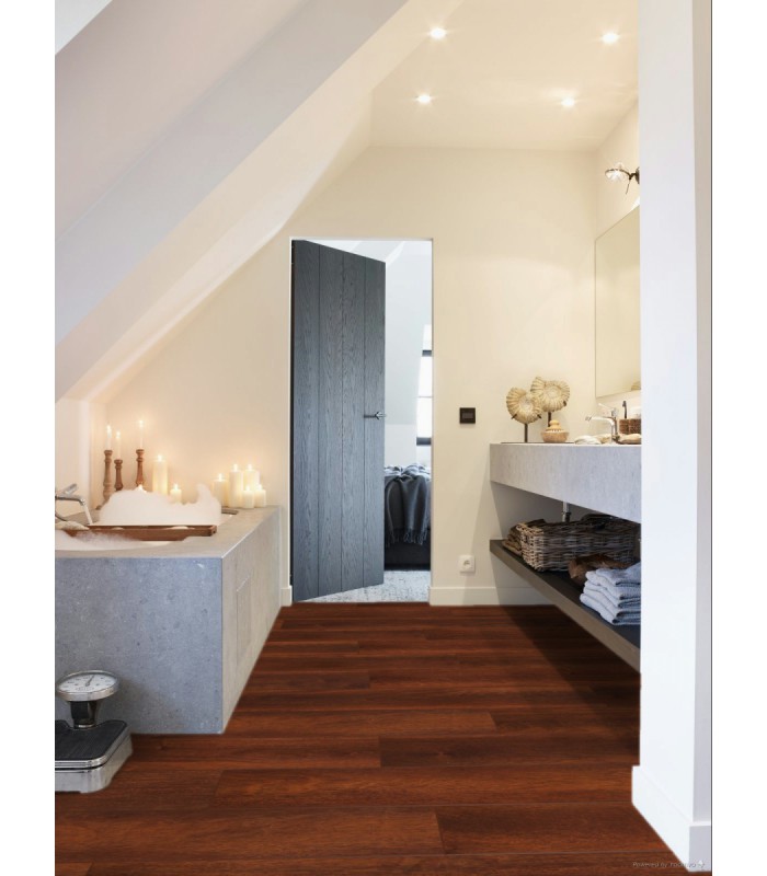 Berry Alloc Parquet stratifié Ocean+ - Merbau Brown 6311 - 1288 mm x 190 mm x 8 mm