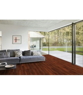 Berry Alloc Parquet stratifié Ocean+ - Merbau Brown 6311 - 1288 mm x 190 mm x 8 mm