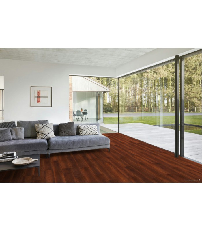Berry Alloc Parquet stratifié Ocean+ - Merbau Brown 6311 - 1288 mm x 190 mm x 8 mm