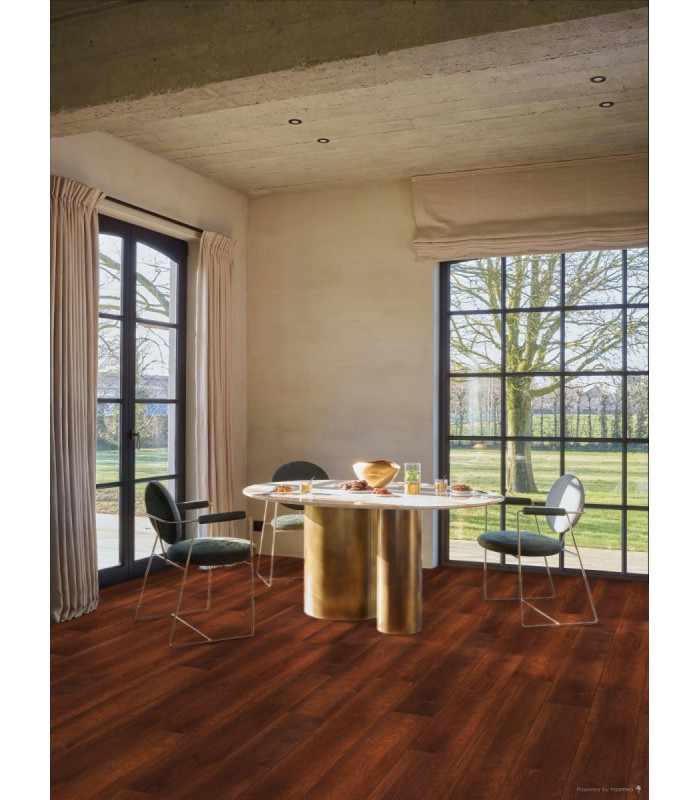 Berry Alloc Parquet stratifié Ocean+ - Merbau Brown 6311 - 1288 mm x 190 mm x 8 mm