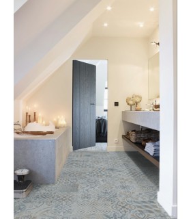 Berry Alloc Parquet stratifié Ocean+ - Retro Chic Blue Grey 4409 - 1288 mm x 190 mm x 8 mm