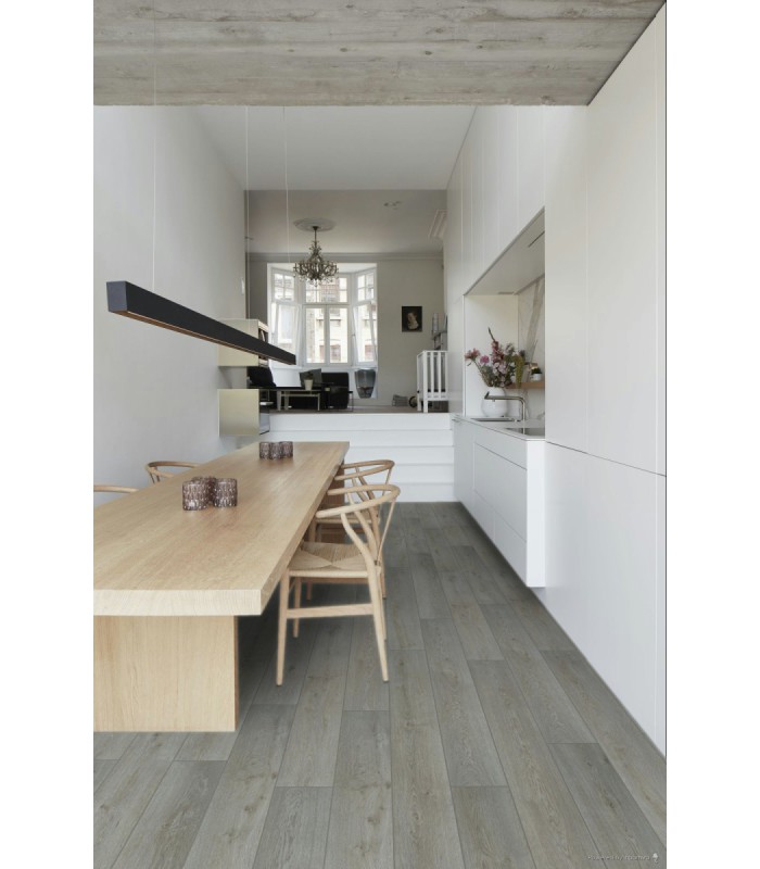 Berry Alloc Parquet stratifié Ocean+ - Texas Grey 7608 - 1288 mm x 190 mm x 8 mm