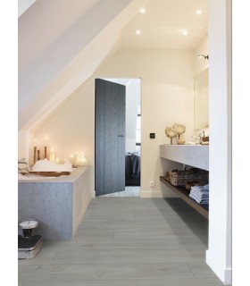 Parquet stratifié Ocean+ 12mm - Bloom Silver Grey 6426 - Résistant à l'eau - 1288 x 190 x 12 mm